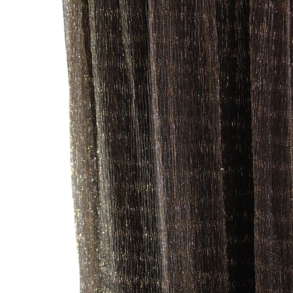 Hutch, Metallic Tiered Gown, Size 0 - Picture 9 of 14